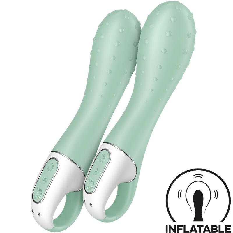 Ilhaerotica - SATISFYER - AIR PUMP VIBRATOR 3 PONTO G INFLÁVEL MENTA