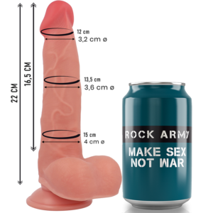 ROCKARMY – SILICONE LÍQUIDO RANGER 22 CM -O- 3,6 CM