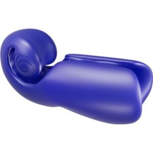 SNAIL VIBE – EVO PARA ELE MASTURBADOR MASCULINO SLIDE N’ROLL AZUL ESCURO