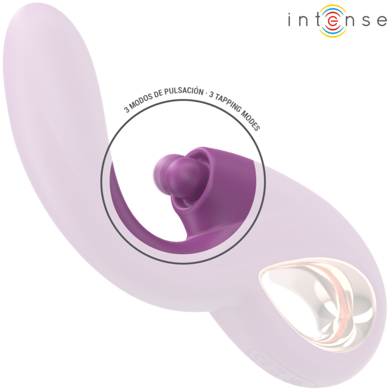 INTENSE - LALI MULTIFUNCIONAL VIBRADOR G-SPOT TAPPING & THRUST & VIBRATION ROXO - Image 3