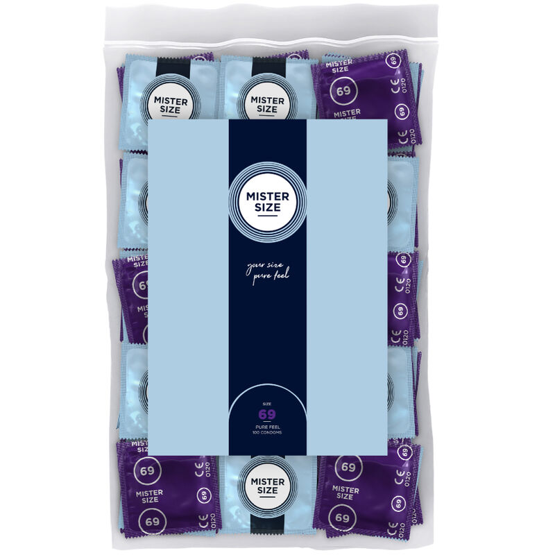Ilhaerotica - MISTER SIZE - PRESERVATIVOS TAMANHO XXXL 69 MM (100 UNIDADES)