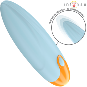 INTENSE – MIKE VIBRATING BULLET 10 VIBRAÇÕES CONTROLE REMOTO AZUL