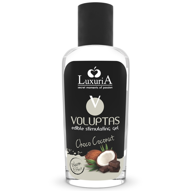 Ilhaerotica - INTIMATELINE LUXURIA - VOLUPTAS GEL DE MASSAGEM COMESTÍVEL EFEITO AQUECEDOR - COCO E CREME 100 ML