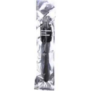 ALL BLACK – DUCHE ANAL SILICONE 27 CM