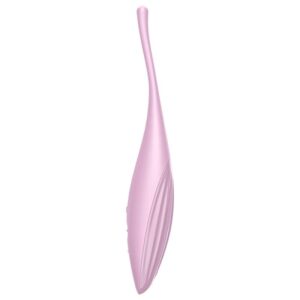 SATISFYER – VIBRADOR TWIRLING JOY CLIT TIP ROSA