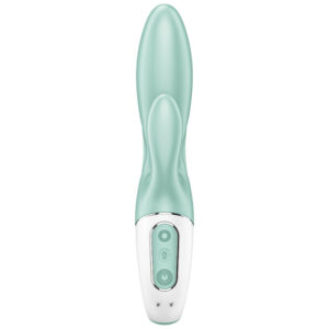 SATISFYER – AIR PUMP BUNNY 5+ APLICATIVO VIBRADOR DE COELHO INFLVEL VERDE