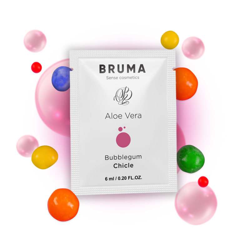 Ilhaerotica - BRUMA - GEL DESLIZANTE DE ALOE VERA SABOR BUBBLEGUM 6 ML