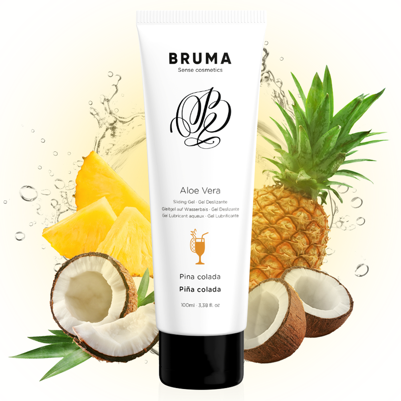 Ilhaerotica - BRUMA - GEL DESLIZANTE DE ALOE VERA SABOR PINA COLADA 100 ML