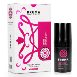 BRUMA – VIBRADOR LÍQUIDO ULTRA DESLIZANTE BUBBLEGUM 15 ML