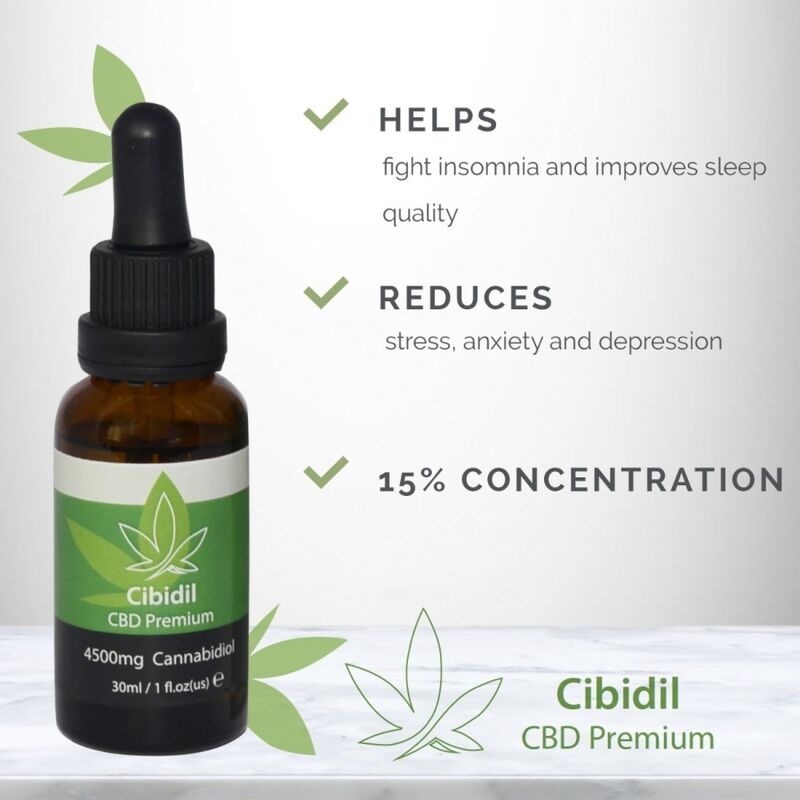 500 COSMETICS - CIBIDIL ÓLEO RELAXANTE CBD 15% 30 ML - Image 3