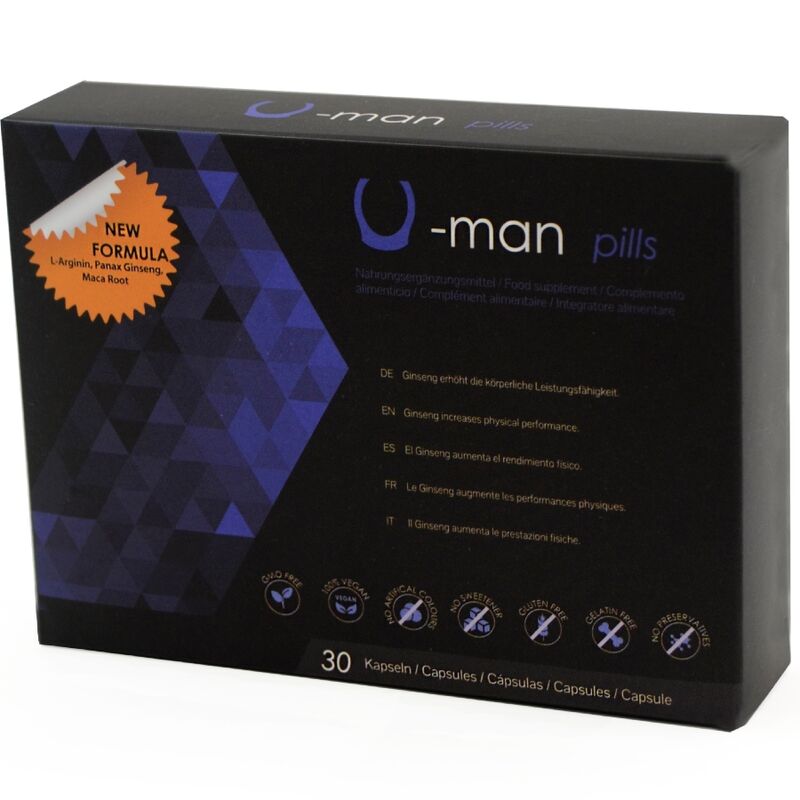 500 COSMETICS - U-MAN AUMENTA O TAMANHO DO PÊNIS E A POTÊNCIA SEXUAL - CÁPSULAS - Image 2