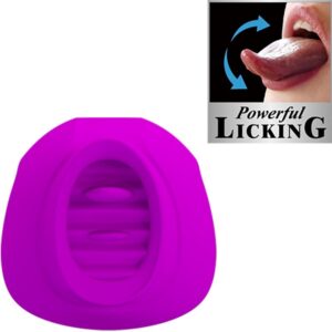 PRETTY LOVE – ESTELLE TONGUE CLITORIS STIMULATOR 12 VIBRAÇÕES ROXO