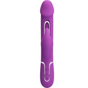 PRETTY LOVE – KAMPAS 3 EM 1 MULTIFUNCIONAL COELHO VIBRADOR ROXO