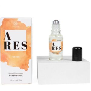 SECRETPLAY – ARES PERFUME NATURAL FEROMONAS EM ÓLEO PARA HOMENS 20 ML