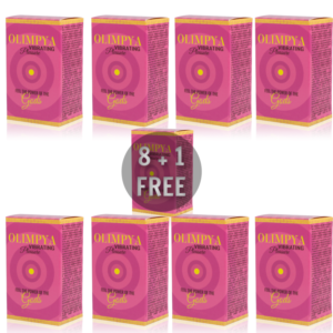 OLIMPYA – PRAZER VIBRANTE PODER DOS DEUSES 8 + 1 GRÁTIS