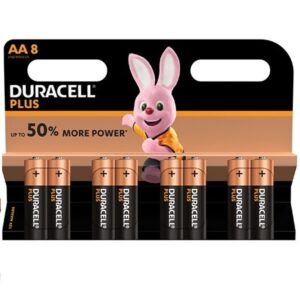 DURACELL – BATERIA PLUS POWER AA LR6 8UNIDADES