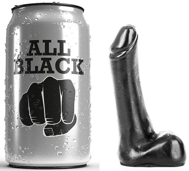 Ilhaerotica - ALL BLACK - DILDO 9 CM