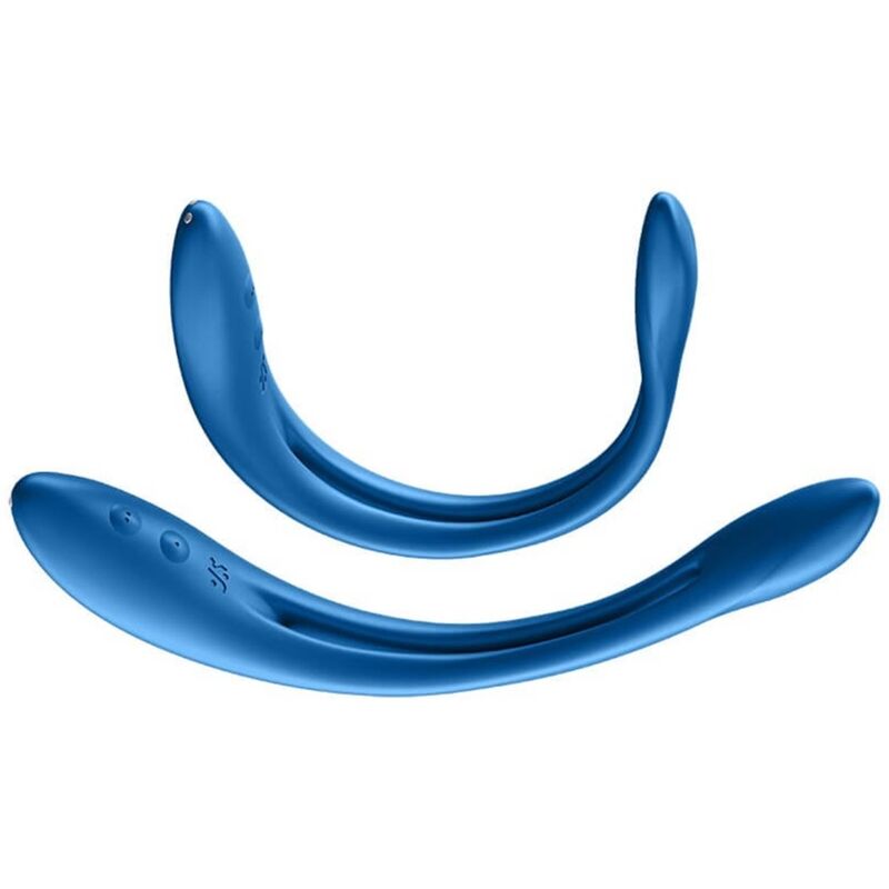 SATISFYER - MULTI VIBRADOR ELASTIC GAME AZUL - Image 3