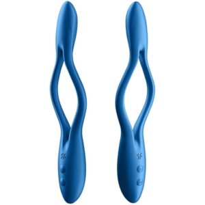 SATISFYER – MULTI VIBRADOR ELASTIC GAME AZUL