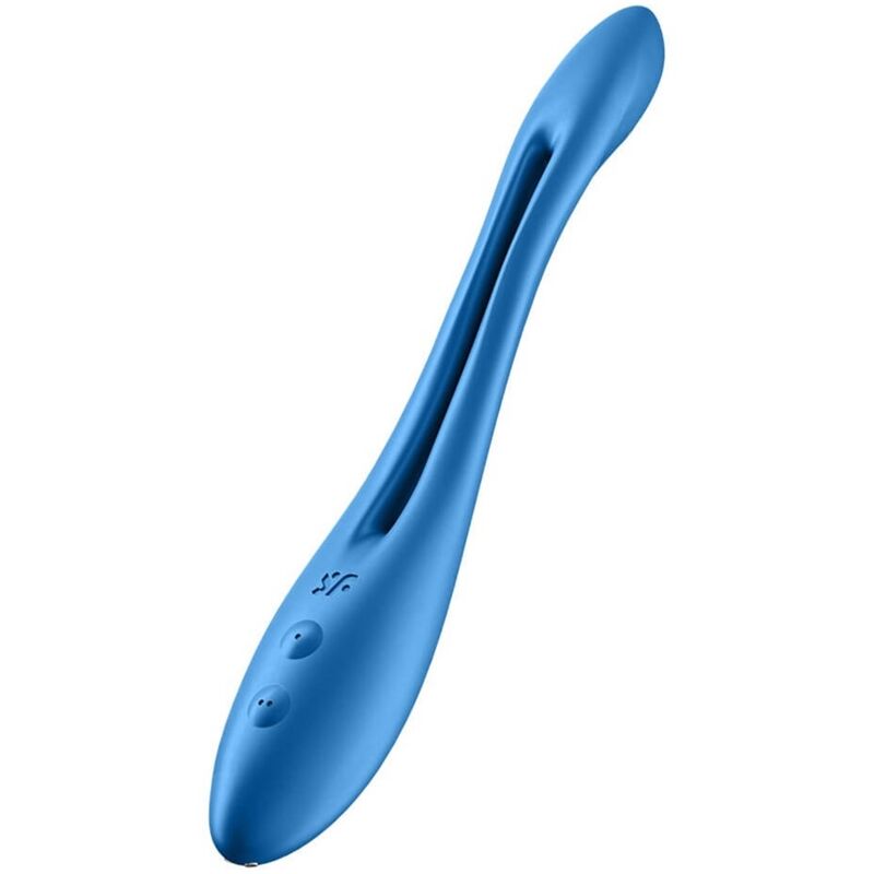 Ilhaerotica - SATISFYER - MULTI VIBRADOR ELASTIC GAME AZUL