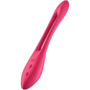 SATISFYER – MULTI VIBRADOR ELASTIC JOY VERMELHO