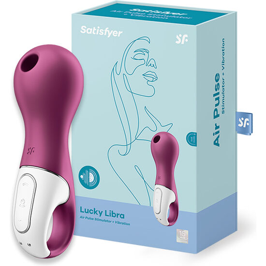 Ilhaerotica - SATISFYER - ESTIMULADOR E VIBRADOR LUCKY LIBRA