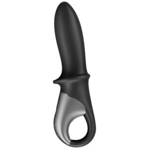 SATISFYER – APLICATIVO VIBRADOR ANAL HOT PASSION PRETO