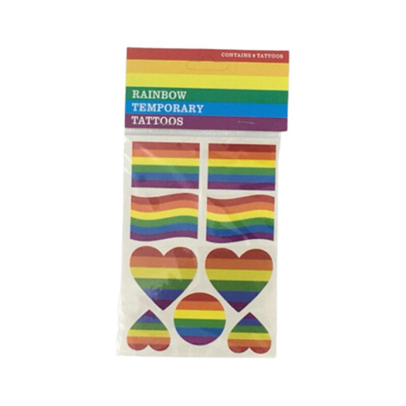 Ilhaerotica - PRIDE - TATUAGENS DE BANDEIRA LGBT