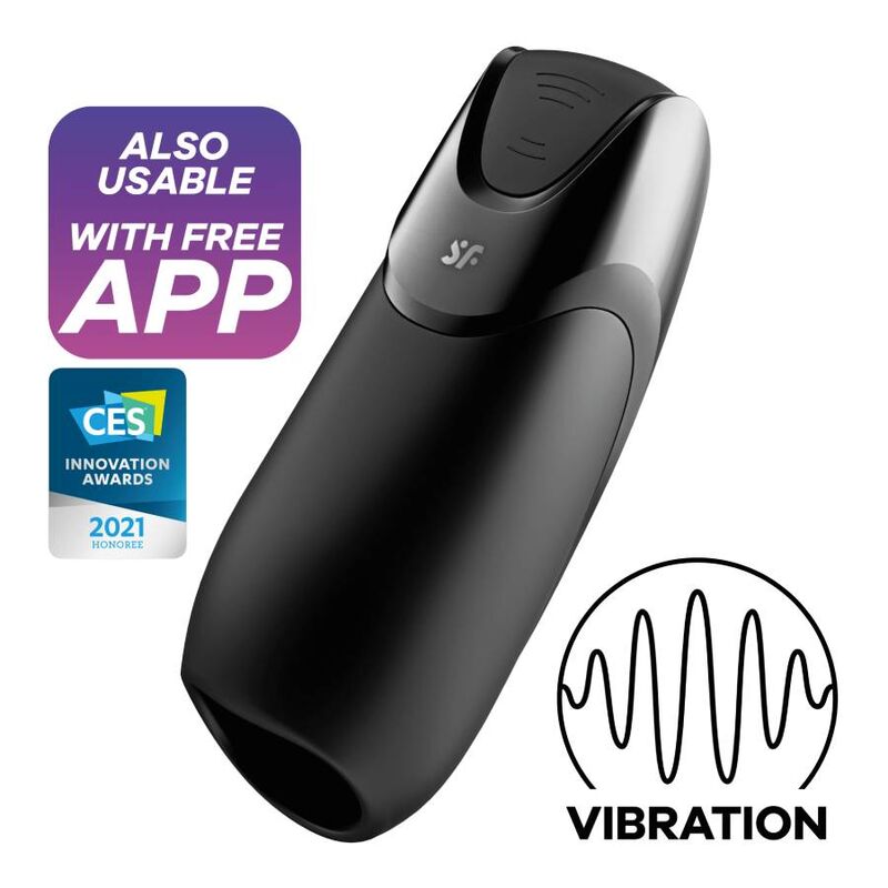 Ilhaerotica - SATISFYER - MEN VIBRATION+ PRETO