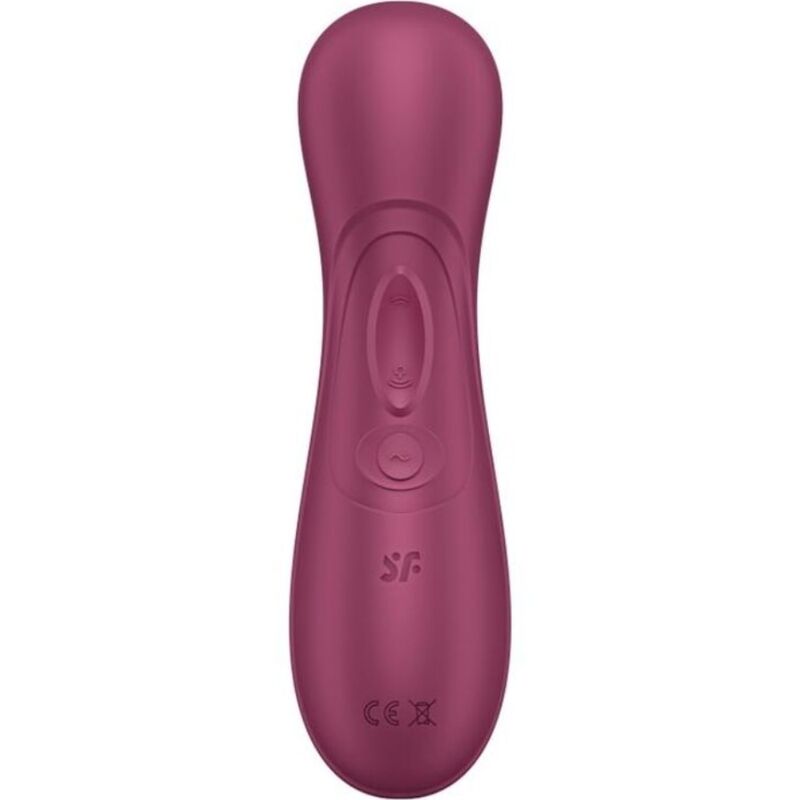 Ilhaerotica - SATISFYER - PRO 2 GERAO 3 TECNOLOGIA DE AR LÍQUIDO VINHO TINTO