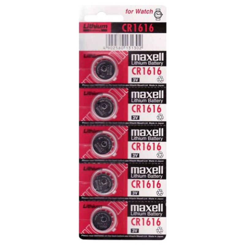 Ilhaerotica - MAXELL - BATERIALITIO CR1616 3V 5UDS