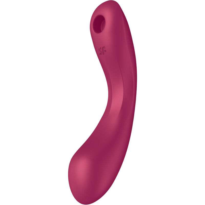 SATISFYER - CURVE TRINITY 1 AIR PULSE VIBRATION VERMELHO - Image 3