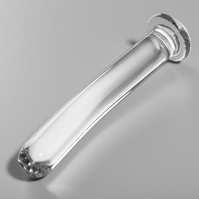 NEBULA SERIES BY IBIZA - MODELO 8 DILDO VIDRO BOROSILICADO TRANSPARENTE 14.5 CM -O- 2 CM - Image 2