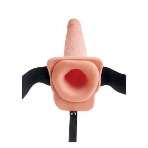 FETISH FANTASY SERIES – ARNÊS AJUSTVEL PÉNIS REALÍSTICO COM BOLAS SQUIRTING 19 CM
