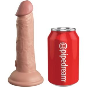 KING COCK – ELITE DILDO DE SILICONE REALISTA 15.2 CM