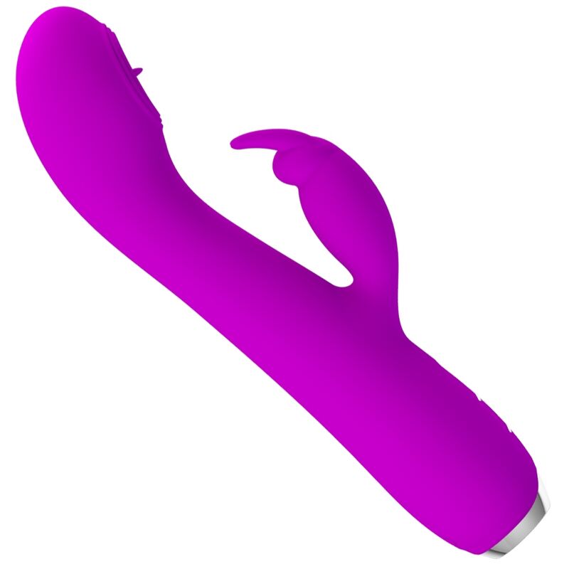 Ilhaerotica - PRETTY LOVE - RACHEL VIBRADOR RECARREGÁVEL COM ONDAS ESTIMULANTES ROXO