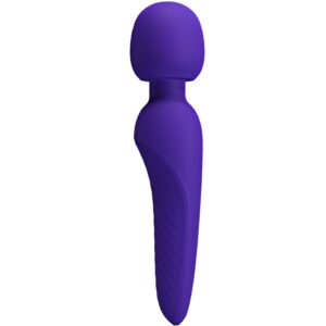 PRETTY LOVE – MAREDITH MASSAGER 12 MODOS DE VIBRAO ROXO