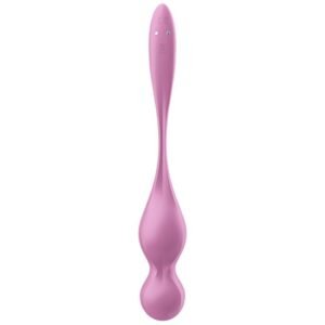 SATISFYER – BOLAS DE KEGEL VIBRANTES LOVE BIRDS ROSA