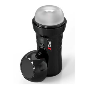 PDX EXTREME – SLIDE & GLIDE MASTURBADOR AUTOLUBRIFICANTE TRANSPARENTE