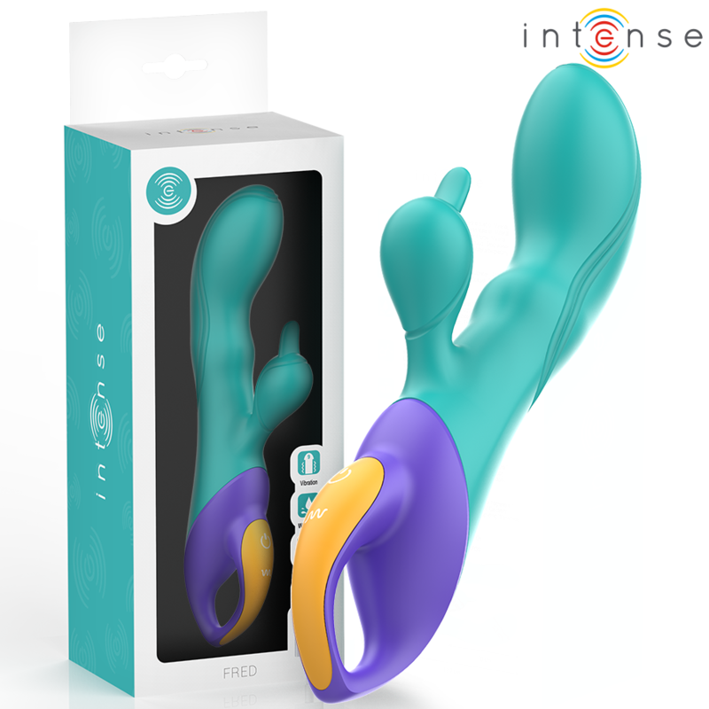 Ilhaerotica - INTENSE - FRED RABBIT VIBRADOR AZUL