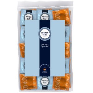 MISTER SIZE – PRESERVATIVO TAMANHO L 57 MM (100 UNIDADES)