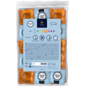 MISTER SIZE – PRESERVATIVO TAMANHO L 57 MM (100 UNIDADES)