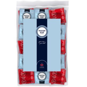 MISTER SIZE – PRESERVATIVO TAMANHO XL 60 MM (100 UNIDADES)