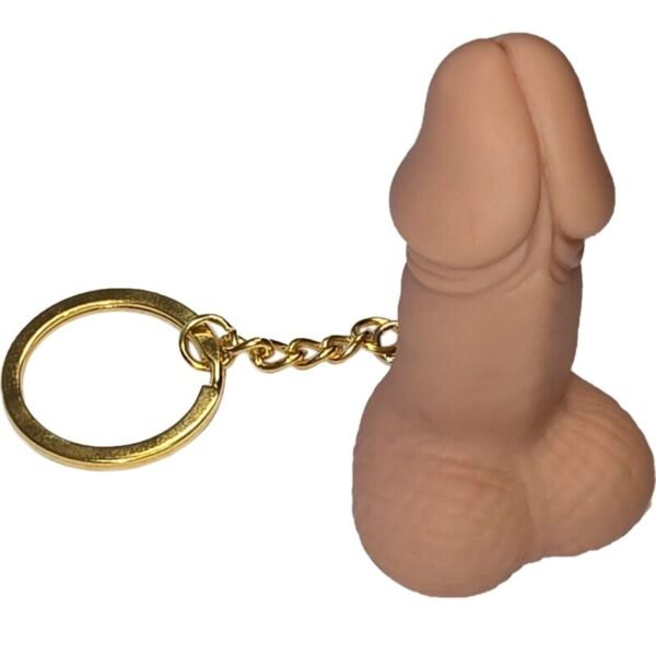 Ilhaerotica - DIABLO PICANTE - CHAVEIRO EM FORMATO DE PÊNIS ??CARNE
