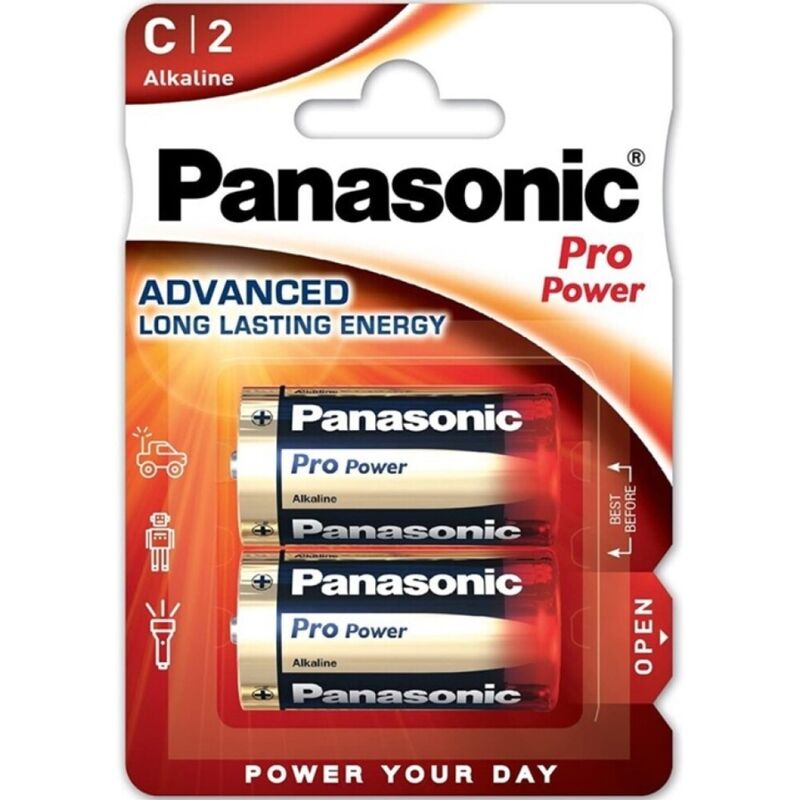 Ilhaerotica - PANASONIC - BATERIA ALCALINA C PRO POWER LR14 BLISTER*2