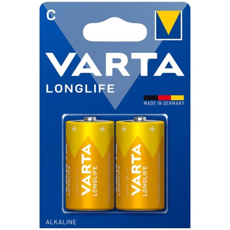 Ilhaerotica - VARTA - BATERIA ALCALINA DE LONGA VIDA C LR14 BLISTER*2