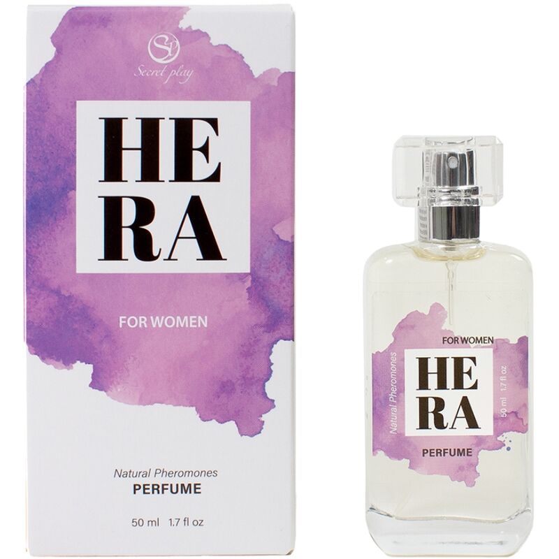 Ilhaerotica - SECRETPLAY - HERA NATURAL PERFUME FEROMONAS SPRAY PARA MULHERES 50 ML