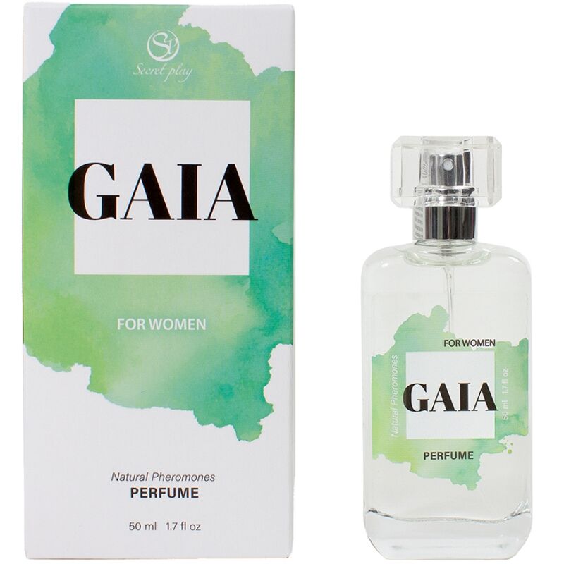 Ilhaerotica - SECRETPLAY - GAIA PERFUME NATURAL FEROMONAS SPRAY PARA MULHERES 50 ML