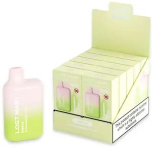 LOST MARY – (EXPOSITOR PROFESSIONAL PACK -10 UNIDADES) BM600 NICOTINE VAPER 2% DESCARTÁVEL MORANGO KIWI