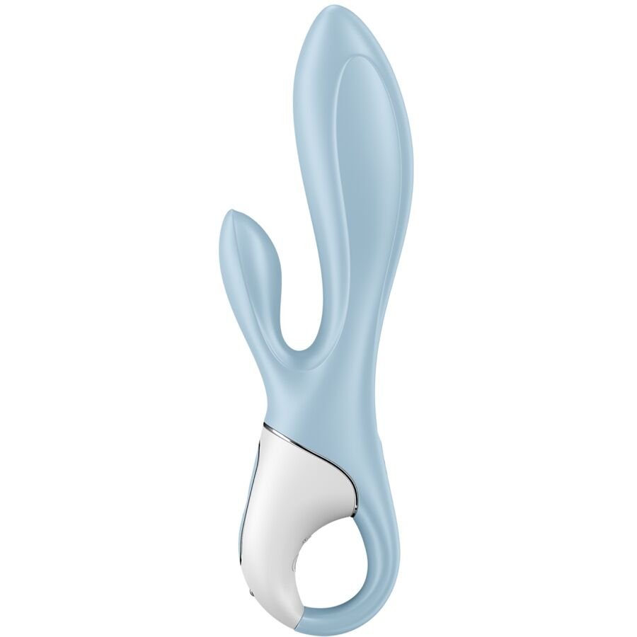 SATISFYER - BOMBA DE AR BUNNY 1 COELHO INFLÁVEL VIBRADOR AZUL - Image 3